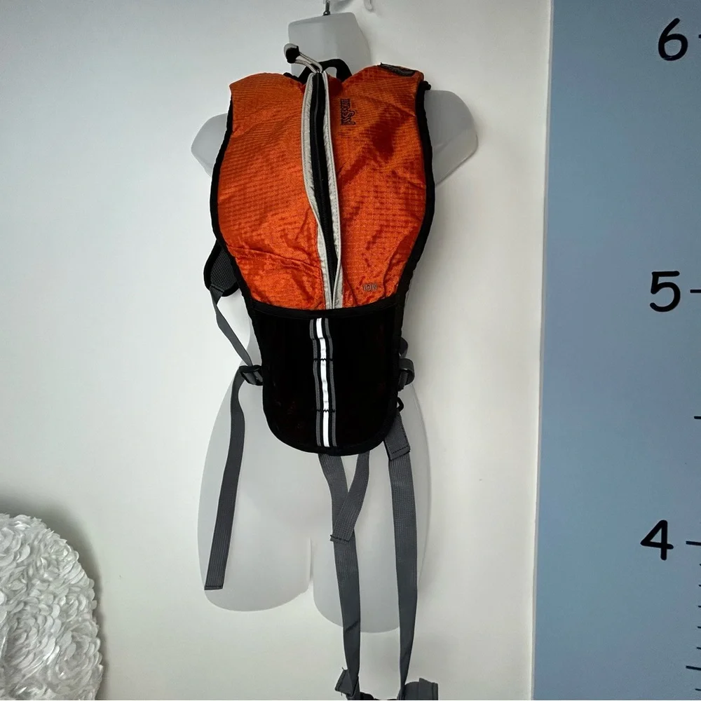 Jansport Nalgene Hydration Hiking Backpack‎ NO bladder Orange & Black